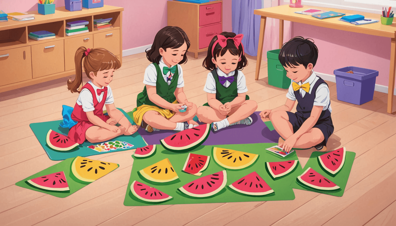 Lớp tiếng Trung thiếu nhi XiGua — các bé học qua trò chơi và flashcard